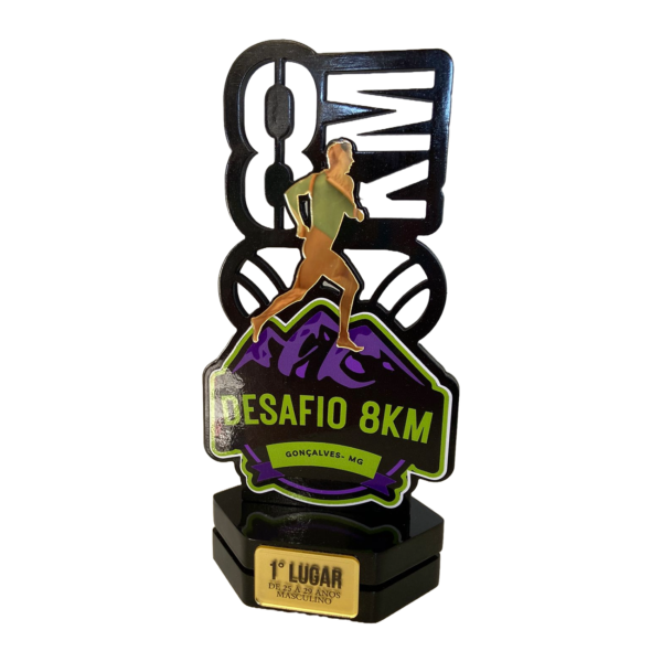 Troféu Corrida Desafio 8k