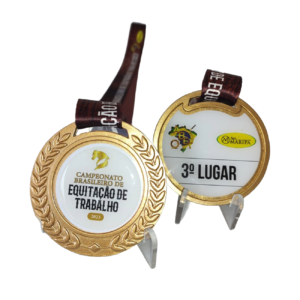 Medalhas Expressas Prêmio de Troféu de Campeão do Campeonato de